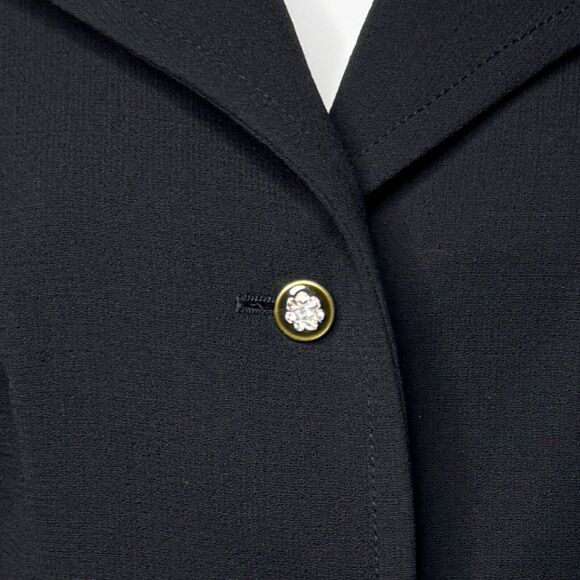 Uli Richter Specia Blazer Womens Large 42 Jacket Preppy Office‎ Business Party - Picture 6 of 10